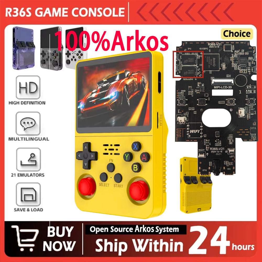 Retro Gaming Kiosk - R36S Nieuwe 100% Arkos System Retro