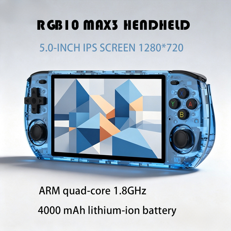 Retro Gaming Kiosk - RGB10 MAX3 5,0-inch IPS-scherm 1280*720 RK3566
