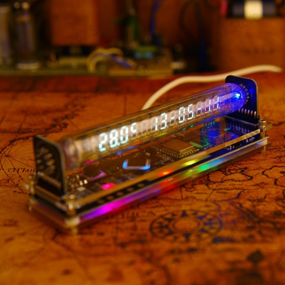 VFD-fluorescentiebuisklok IV-2 - Retro Gaming Youtube recensie en prijs