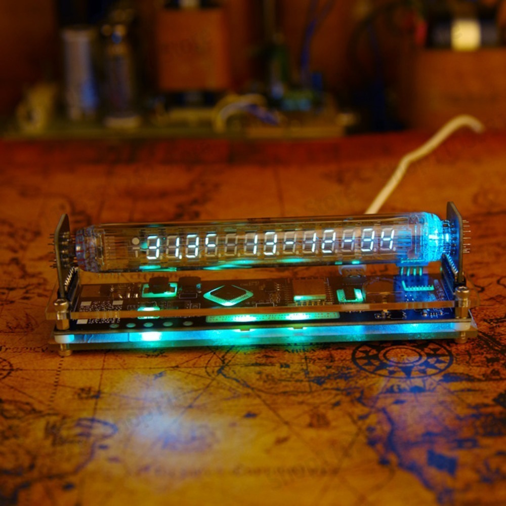 VFD-fluorescentiebuisklok IV-2 - Retro Gaming Youtube recensie en prijs