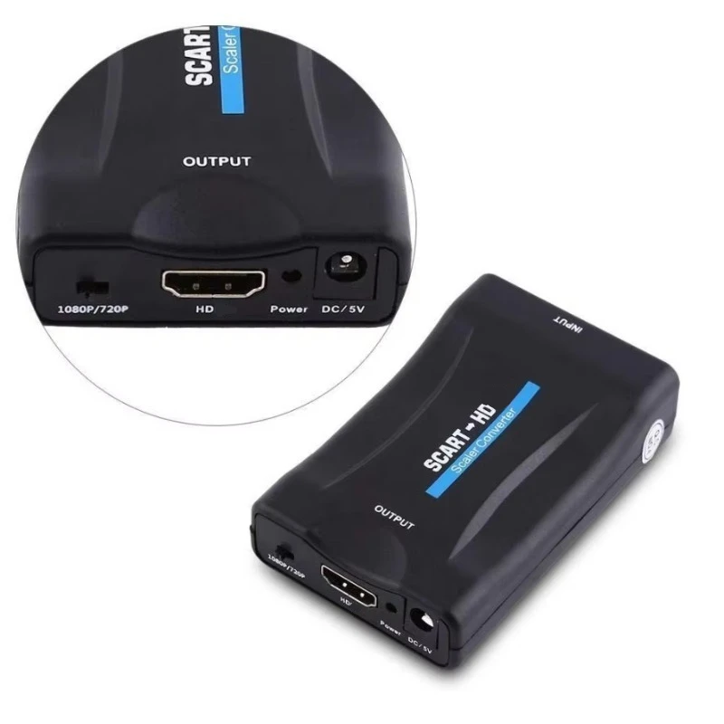 USB-aangedreven SCART naar HD- - Scart To Hdmi recensie en prijs